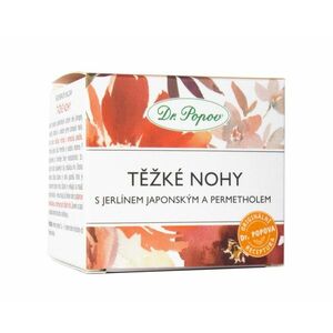 Dr. Popov Těžké nohy regenerační balzám 50 ml obraz