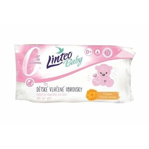 Linteo Baby Dětské vlhčené ubrousky s měsíčkem lékařským 72 ks obraz
