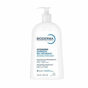 BIODERMA Atoderm Intensive gel moussant vysoce výživný pěnivý gel 1 l obraz