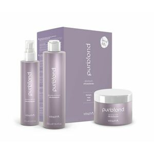 Vitality’s Purblond Glowing Kit with Phytokeratin set na vlasy blond, odbarvené, s melíry a přirozeně šedé obraz