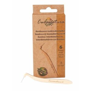 Curanatura Bambusový mezizubní kartáček 0.5 mm velikost B 6 ks obraz