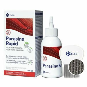 ENEO Parasine Rapid 100 ml + speciální hřeben + čepice obraz