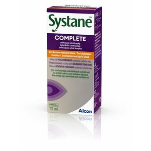 Systane Complete bez konzervačních látek zvlhčující oční kapky 10 ml obraz