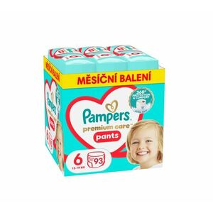 Pampers Premium Care Pants vel. 6 13-19 kg plenkové kalhotky 93 ks obraz