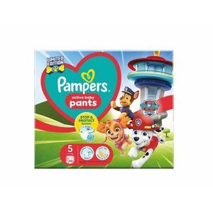 Pampers Pants vel. 5 carry pack paw patrol 11-17 kg plenkové kalhotky 66 ks obraz