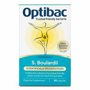 Optibac Saccharomyces Boulardii 40 kapslí obraz