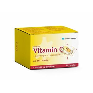 Neuraxpharm Vitamin C s postupným uvolňováním 90 tobolek obraz