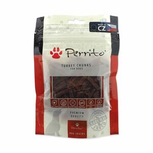 Perrito Pochoutka krůtí kousky 100 g obraz