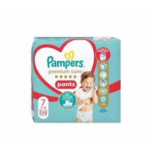 Pampers Premium Care Pants vel. 7 15+ kg plenkové kalhotky 27 ks obraz