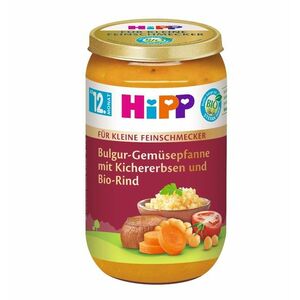 Hipp Malý Gurmán Bulgur se zeleninou, cizrnou a hovězím masem BIO 250 g obraz
