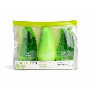 IDC Institute Aloe Vera Cestovní sada 3x80 ml obraz