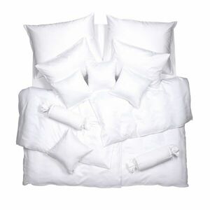 SCANquilt povlečení SATÉN TENCEL PLUS bílá 140 x 200/70 x 90 cm obraz