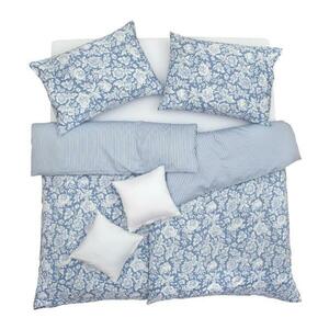 SCANquilt povlečení SATÉN DESIGN windsor modrá 140 x 200/70 x 90 cm obraz