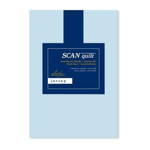 SCANquilt napínací prostěradlo JERSEY ELASTIC LYCRA světle modrá 90 x 200 cm (výška matrace do 30 cm) obraz