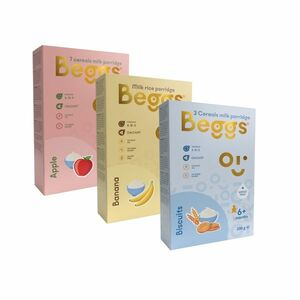 Beggs Mix kaší s plnotučným mlékem 3x200 g obraz