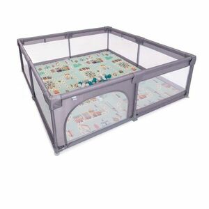 BABYGO ohrádka Playpark Grey s matrací obraz