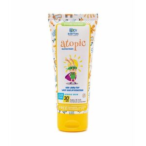 Babyton Přírodní opalovací krém Atopic SPF30 100 ml obraz