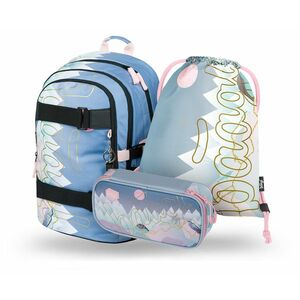 Baagl 3 SET Skate Moon: batoh, penál, sáček obraz