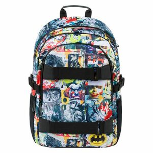 Baagl Školní batoh Skate Batman Komiks obraz