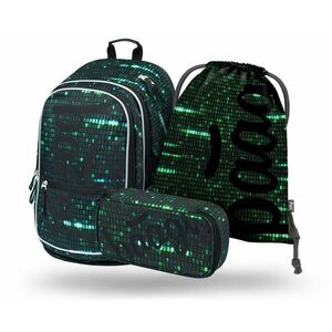 Baagl 3 SET Core Numbers: batoh, penál, sáček obraz