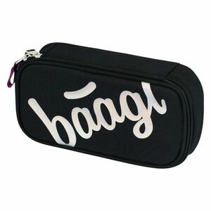 Baagl Školní penál etue Metallic Holo obraz
