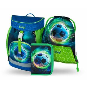 Baagl 3 SET Airy Fotbal Míč: batoh, penál, sáček obraz