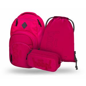 Baagl 3 SET Coolmate Ruby: batoh, penál, sáček obraz