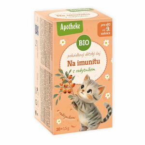 Apotheke Dětský BIO Pohádkový čaj Na imunitu s rakytníkem 20x1, 5 g obraz