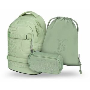 Baagl SET 3 Skate max Mentol: batoh, penál, sáček obraz