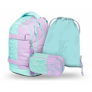 Baagl SET 3 Skate max Sweet: batoh, penál, sáček obraz