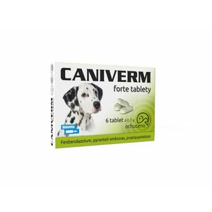 Bioveta Caniverm forte 0, 7 g 6 tablet obraz
