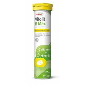 Dr. Max Vitolit B Max 20 šumivých tablet obraz