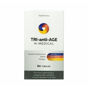 N-Medical TRI-anti-AGE 60 tobolek obraz