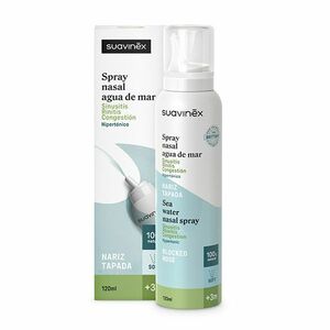 Suavinex Nosní sprej hypertonický 120 ml obraz