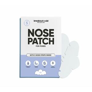 breakout+aid Čistící náplasti na rozšířené póry na nose obraz