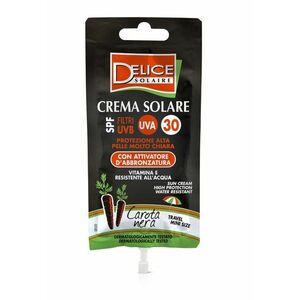 Delice Solaire Opalovací krém s černou mrkví SPF30 sáček 50 ml obraz