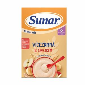 Sunar Cereální kaše vícezrnná s ovocem 210 g obraz