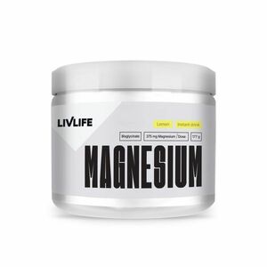 Livlife Magnesium bisglycinate 12% drink mango + pomeranč 195 g obraz