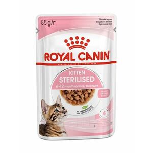 Royal Canin Kitten Sterilised in Gravy kapsička 85 g obraz