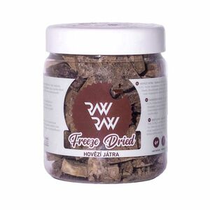 Raw Raw Mrazem sušená hovězí játra pamlsky pro psy 90 g obraz
