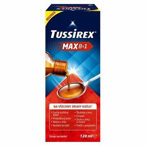 Tussirex MAX 8v1 sirup 120 ml obraz