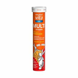 Maxivita Kids Multivitamin 20 šumivých tablet obraz