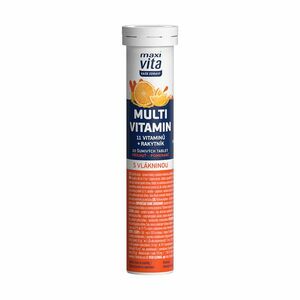 Maxivita Multivitamin + rakytník 20 šumivých tablet obraz