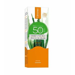 Lirene Sun Ochranná pleťová emulze s aloe vera SPF50 50 ml obraz