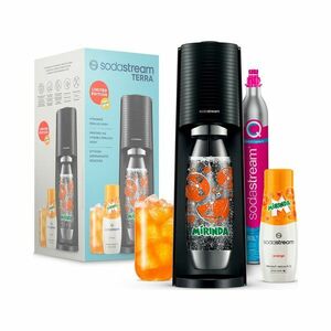 SODASTREAM TERRA Mirinda Mpack výrobník perlivé vody Black obraz