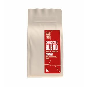 CrossCafe Pražírna Blend 70% Arabica 30% Robusta zrnková káva 1000 g obraz