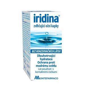 IRIDINA Zvlhčující oční kapky 10 ml obraz