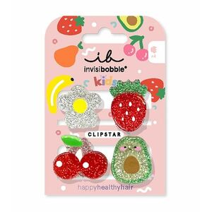 Invisibobble Clipstar Kids Frutti Fun sřipeček do vlasů 4 ks obraz