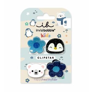Invisibobble Clipstar Kids Polar World skřipeček do vlasů 4 ks obraz