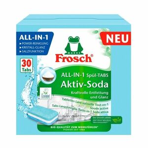 Frosch Tablety do myčky All-in-1 s aktivní sodou 30 tablet obraz